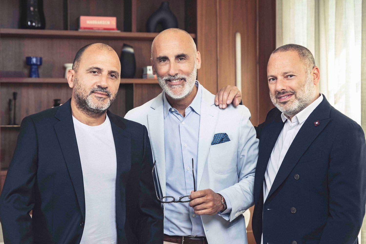 Les trois associés de Ciel Parisien